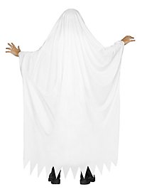 Ghost kid’s costume with glowing eyes