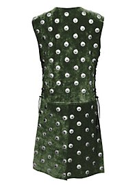 Giacca in pelle borchiata - scagnozzo, lunga