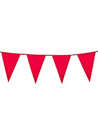 Giant pennant chain red 10 metres