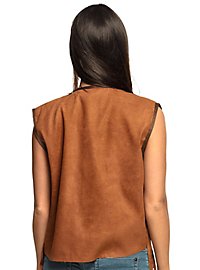 Gilet à franges hippie