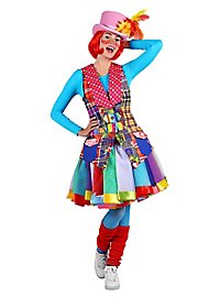 Gilet à patchwork clown pour femmes