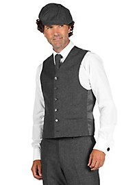 Gilet da abito anni '20 grigio