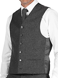 Gilet da abito anni '20 grigio