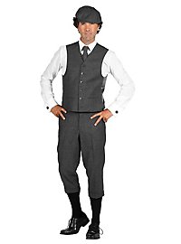 Gilet da abito anni '20 grigio