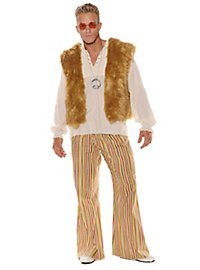 Gilet di pelliccia hippie