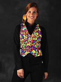 Gilet LED colorato per donna