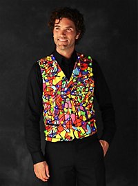 Gilet LED colorato per uomo