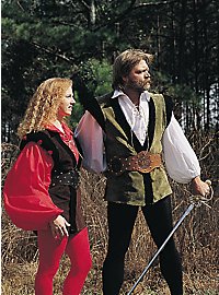 Gilet medievale marrone
