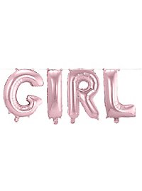 GIRL baby party foil balloon set