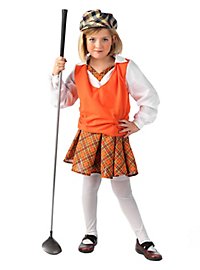 Girl Golfer Kids Costume