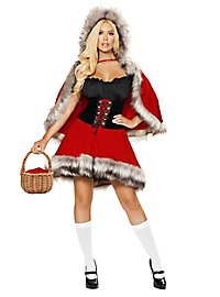 Glamour Rødhætte Kostume