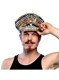 Glanzparade Offiziersmütze