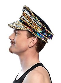 Glanzparade Offiziersmütze