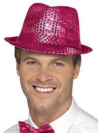 Glitter hat pink