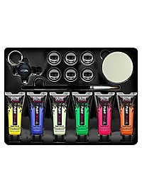 Glow in the Dark Body Paint make-up set