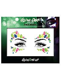 Glow in the Dark face jewelry blossom