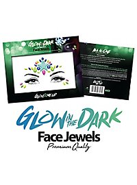 Glow in the Dark face jewelry star