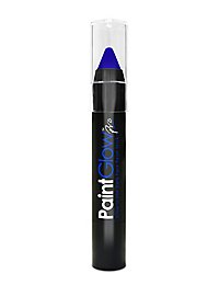Glow in the Dark Face Paint Stift blau