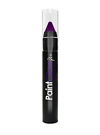 Glow in the Dark Face Paint Stift lila