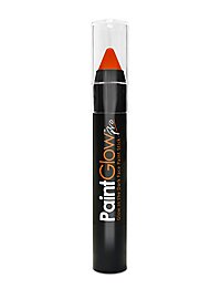 Glow in the Dark Face Paint Stift orange