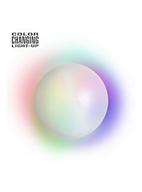 Glowing crystal ball