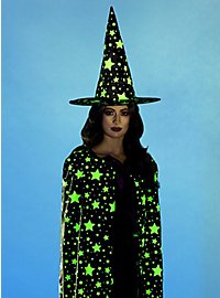 Glowing Midnight Witch Costume Set