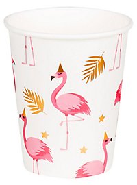 Gobelet en carton Flamingo 6 pièces