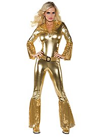 Golden Disco Darling Jumpsuit