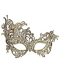 Golden lace mask antique