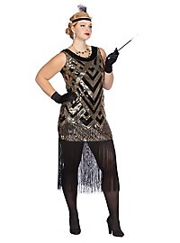 Goldenes 20er Jahre Abendkleid