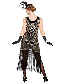 Goldenes 20er Jahre Abendkleid