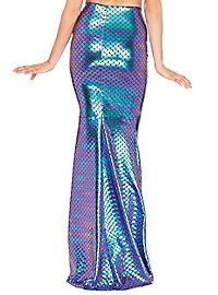 Gonna a sirena blu turchese