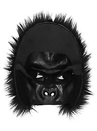 Gorilla half mask made of plush