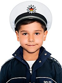 Gorro De Policía Azul Infantil – Disfraz Para Fiestas Y Juegos De Rol