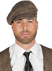 Gorra De Visera Años 20 Marrón