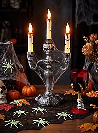 Gothic LED Kerzenständer Halloween Deko