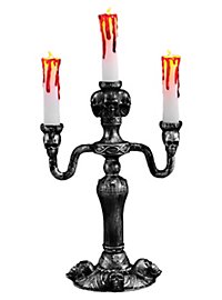 Gothic LED Kerzenständer Halloween Deko