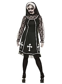 Gothic nun costume
