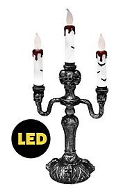 Gotisk LED Lysestage Halloween Pynt