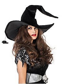Gran Sombrero De Bruja Con Araña