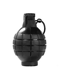 Granata a mano giocattolo nera - granata LARP, manichino