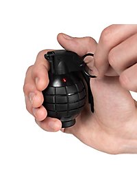 Granata a mano giocattolo nera - granata LARP, manichino