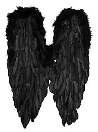 Grandes Alas Negras De Plumas