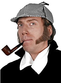 Grands favoris en poils véritables