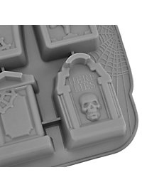 Gravestone silicone mould for ice cubes and baking 6-grid
