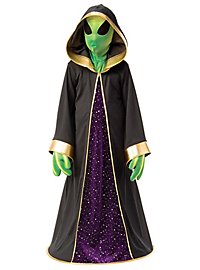 Green alien costume for kids