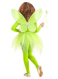 Green fairy accessory set for children