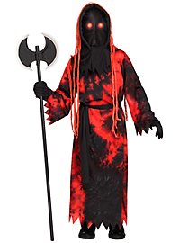 Grim Reaper Costume for Kids with Glowing Eyes
