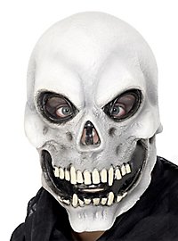 Grinseschädel Maske aus Latex