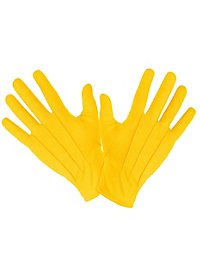 Guantes De Tela Amarillos